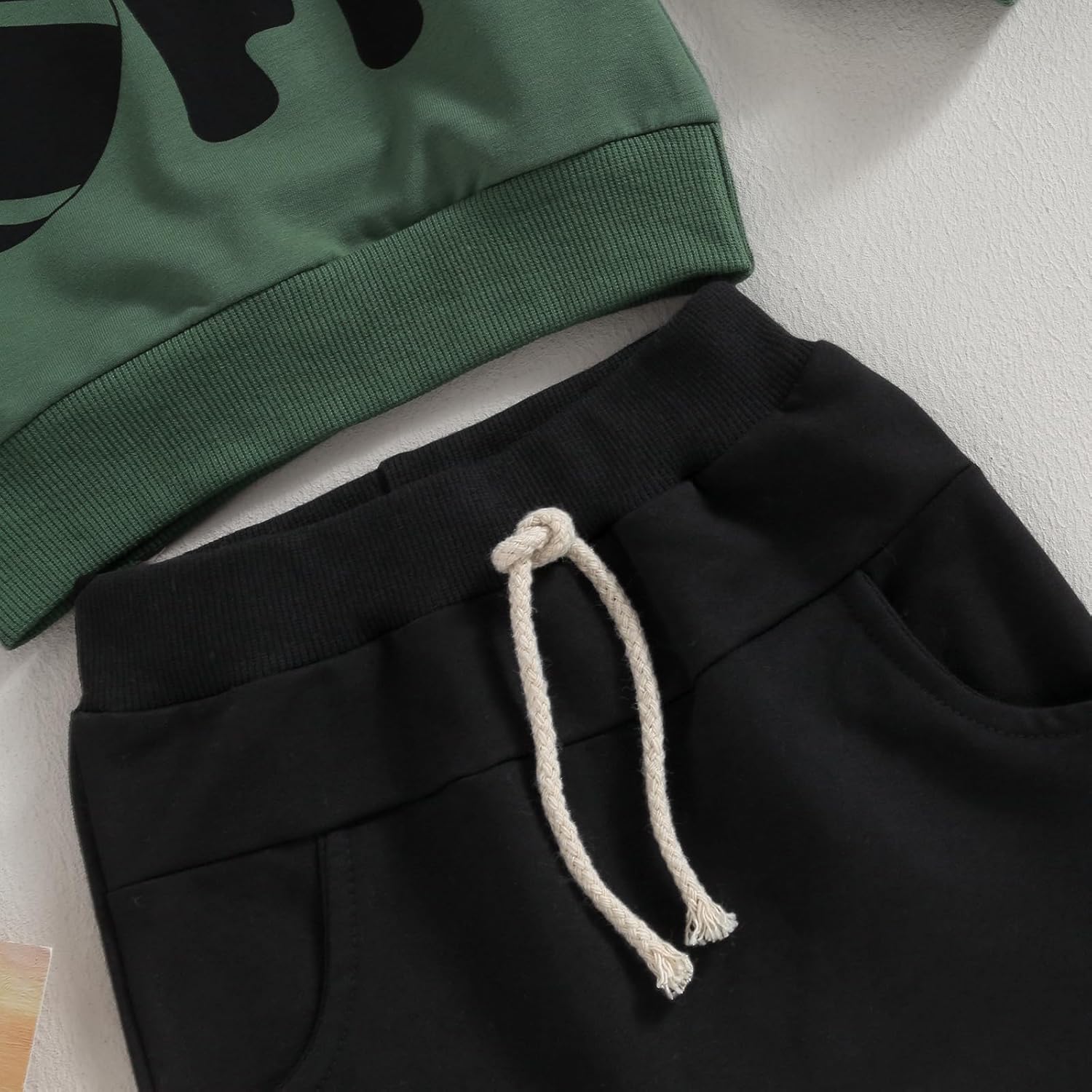 Baby Boy Clothes Fall 6 12 18 24 Months Football Long Sleeve Pullover Tops & Pant Sets Toddler