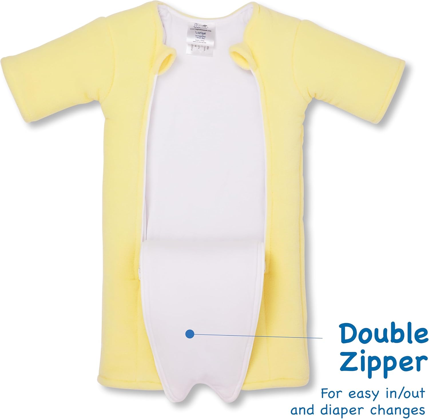 Magic Sleepsuit Baby Merlin's Microfleece Baby Swaddle Transition Product - Soft and Cozy Design
