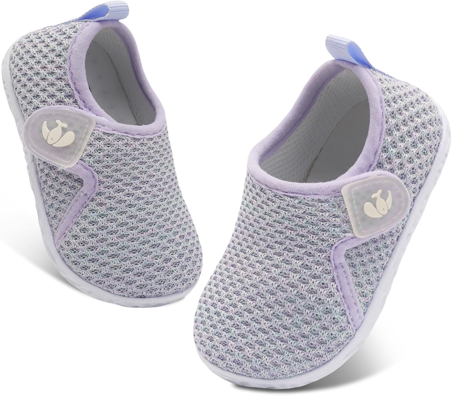 FEETCITY Baby Boys Girls First Walking Shoes Infant Sneakers Crib Shoes Breathable Lightweight Slip