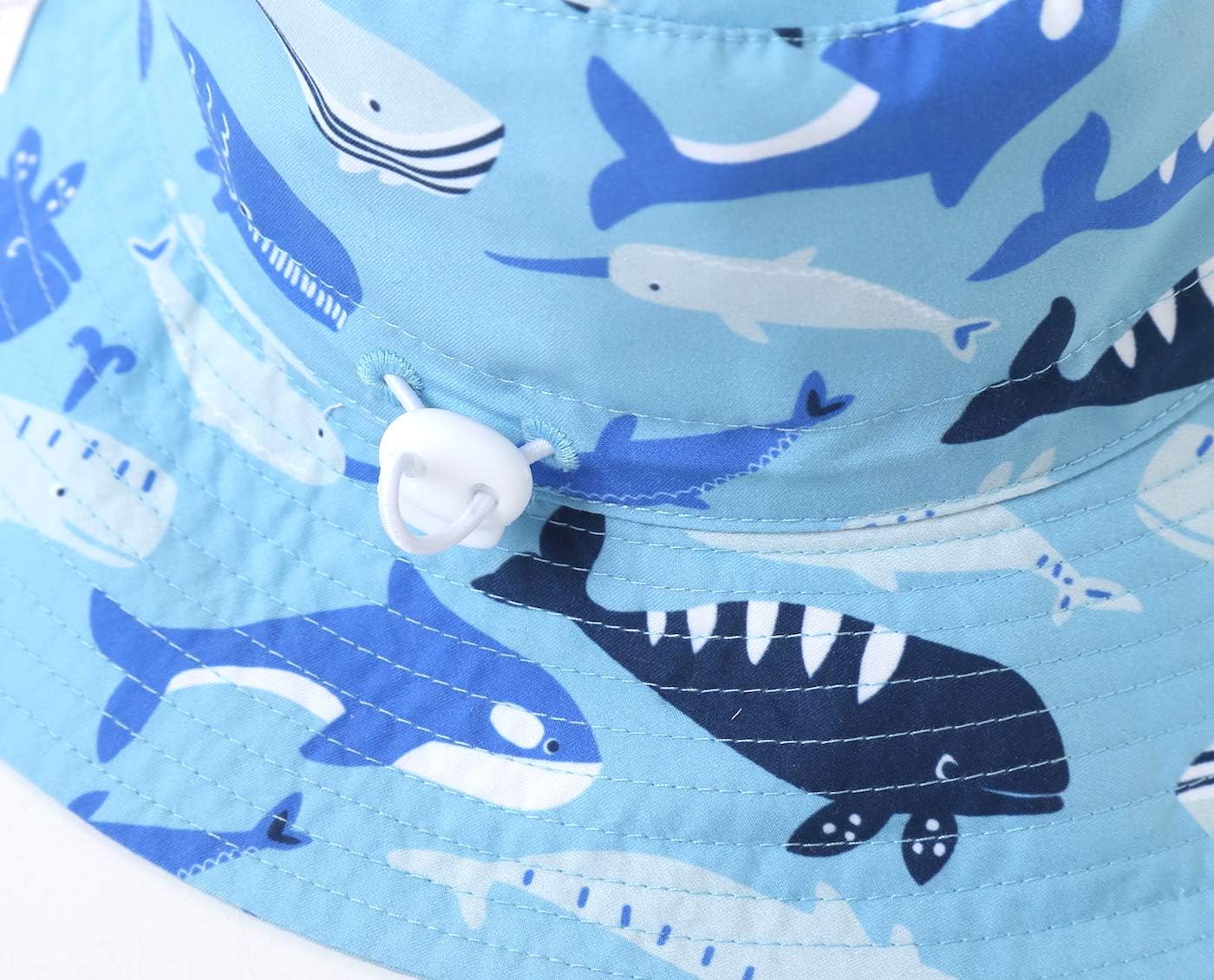 Home Prefer UPF50+ Wide Brim Sun Hat Boys Girls Sun Protection Hat Zoo Beach Swim Safari Bucket Hat
