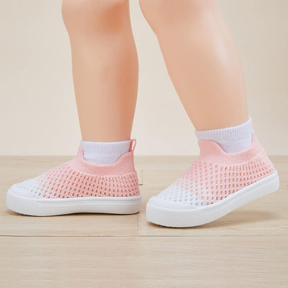 BMCiTYBM Baby Sneakers Girls Boys Lightweight Breathable Mesh First Walkers Shoes 6-24 Months