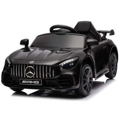 Winado 12V Licensed Mercedes Benz AMG GTR Kids Ride on Electric Car, Black