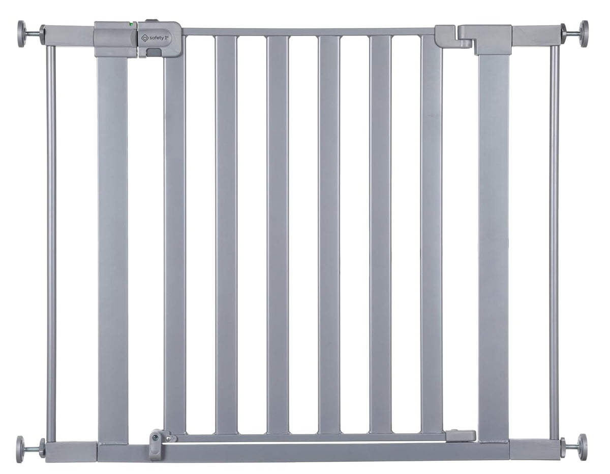 Safety 1st Walk Through Baby Gate with Door, Adjustable Pressure Mount Lift, Dog Gates, Fits