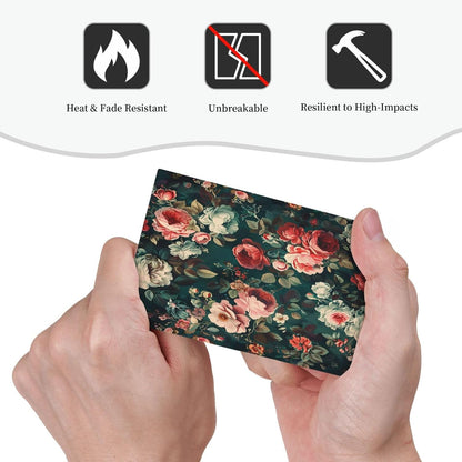 Light Switch Cover Plate Baroque Vintage Peony Flower Floral 1 Gang No Device Blank Electrical Wall