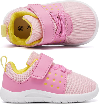 MORENDL Toddler Baby Shoes 0-4 Years Boy Girl Lightweight Breathable Non-Slip Sports Sneakers
