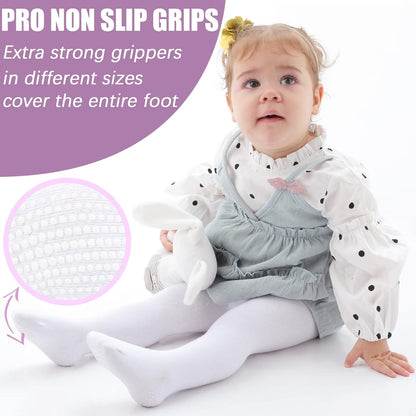 Mini angel Baby Tights Non Slip Baby Girl Tights Seamless Cotton Pantyhose Toddler Stockings Winter