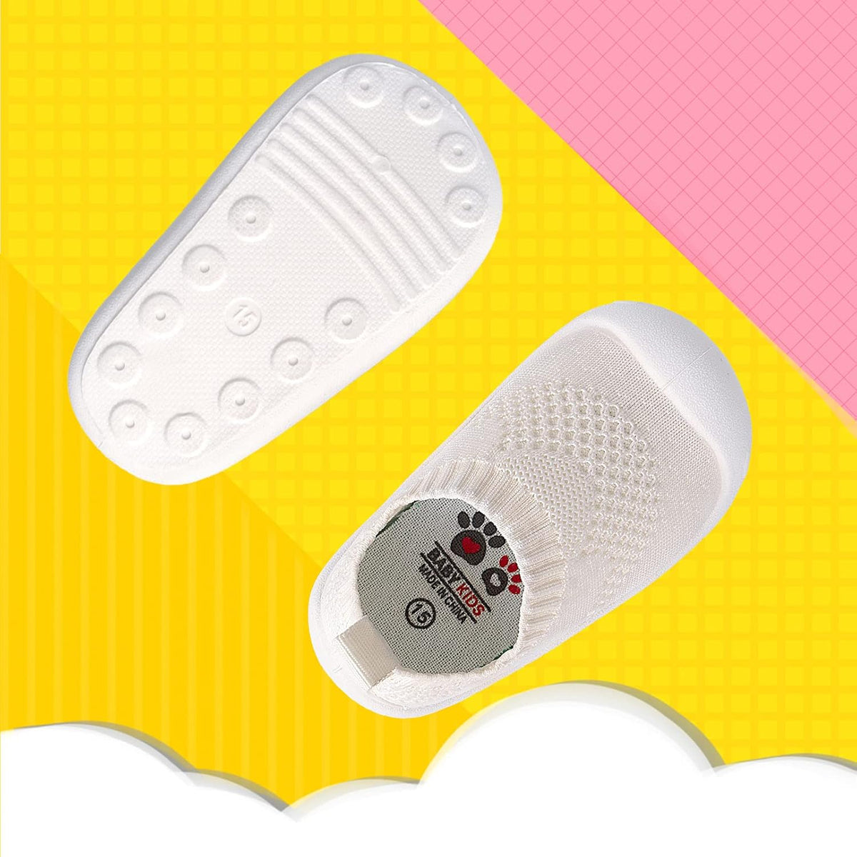 Baby First-Walking Shoes 1-4 Years Kid Shoes Trainers Toddler Infant Boys Girls Soft Sole Non Slip