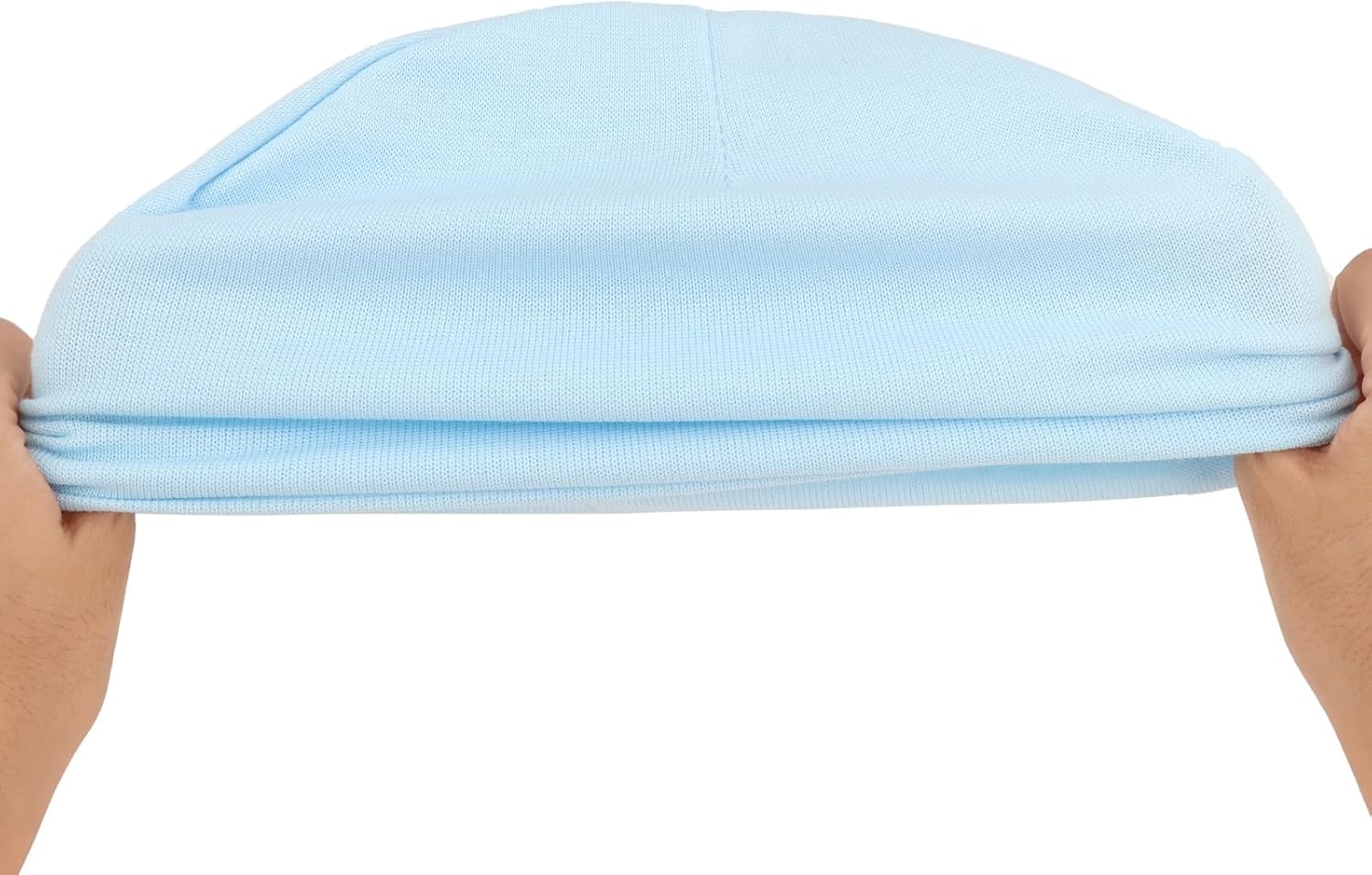 DRESHOW BQUBO 4 Pieces Baby Beanie Newborn Toddler Soft Cute Knit Hat Hospital Hats for Baby Boys
