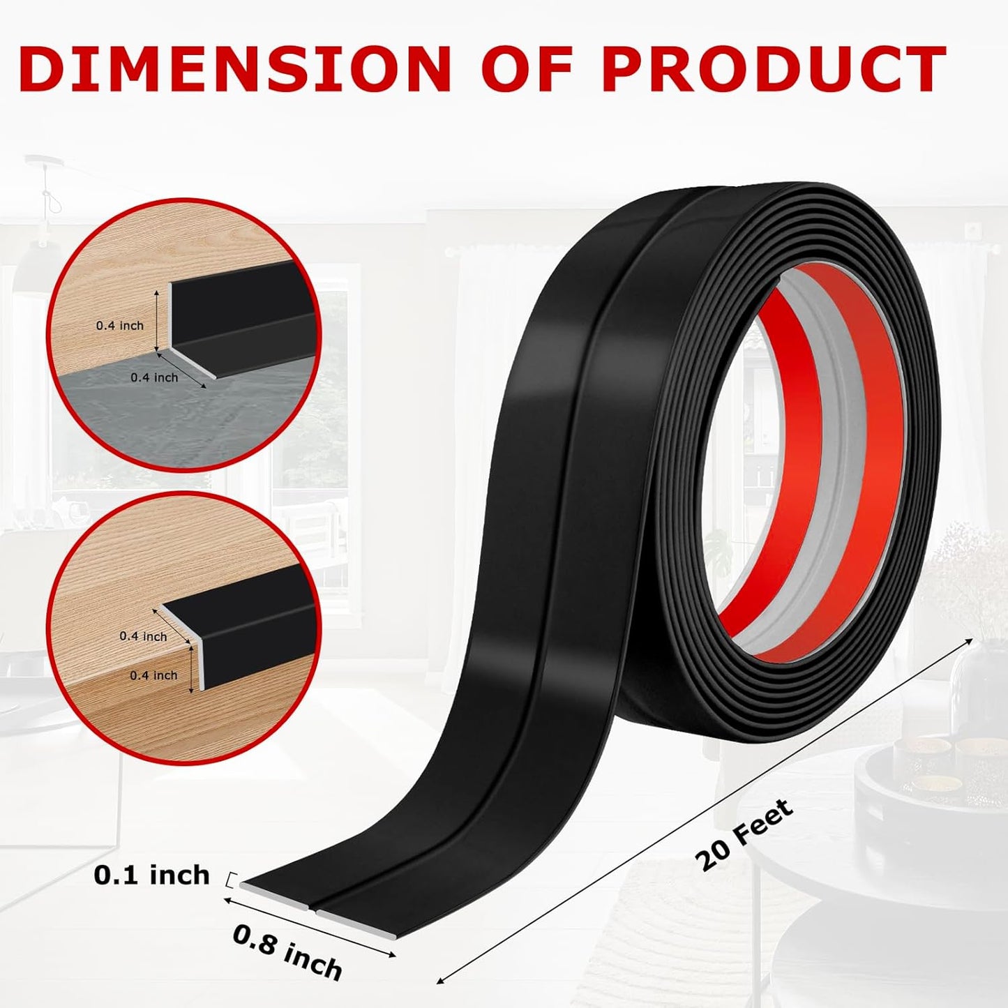 Flexible Wall Corner Protector Moulding Trim Peel and Stick Wall Corner Guards Edge Protector Self