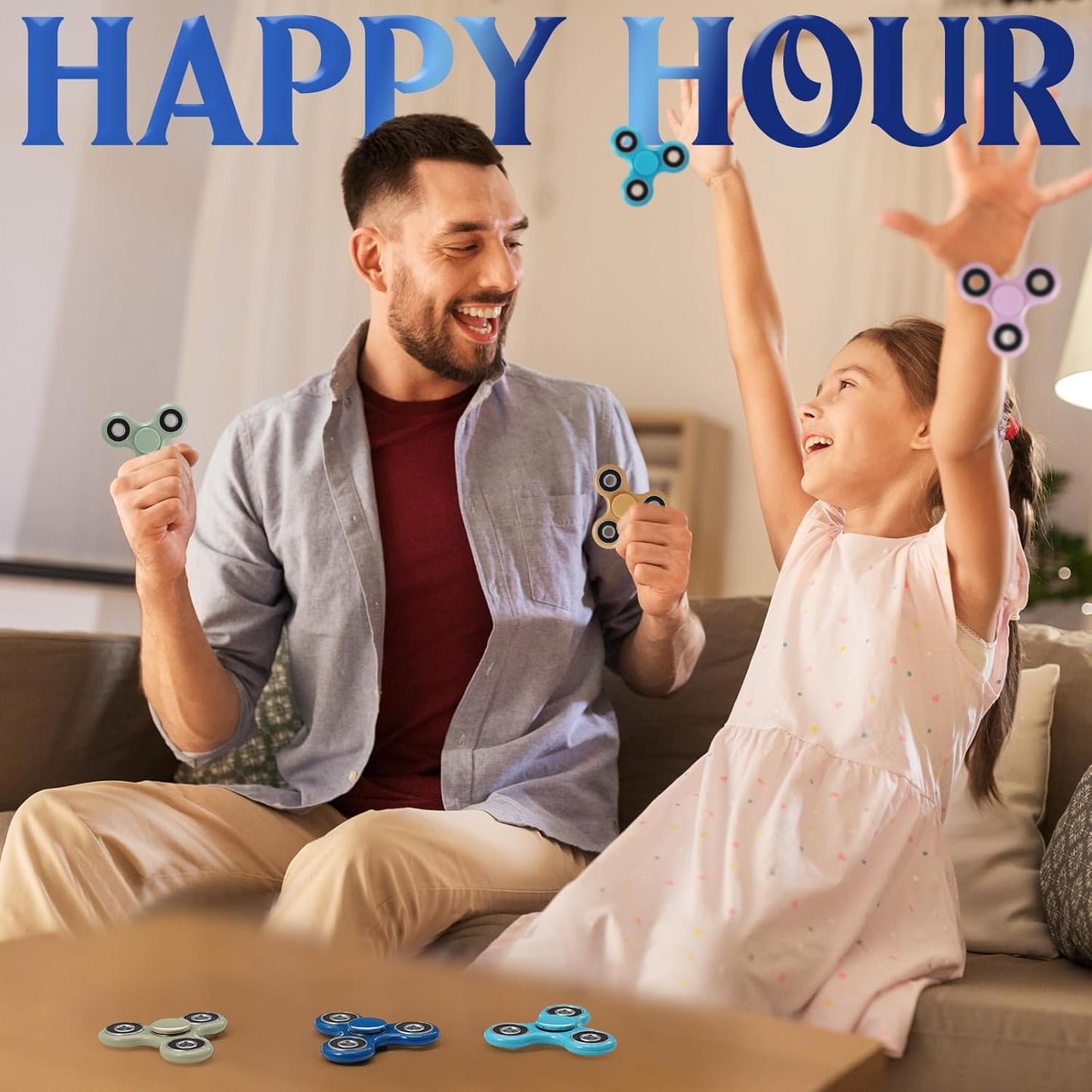 48 Pcs Fidget Spinner Toy Hand Fidget Spinner Bulk Sensory Fidget Toy Adults Fidget Spinners for