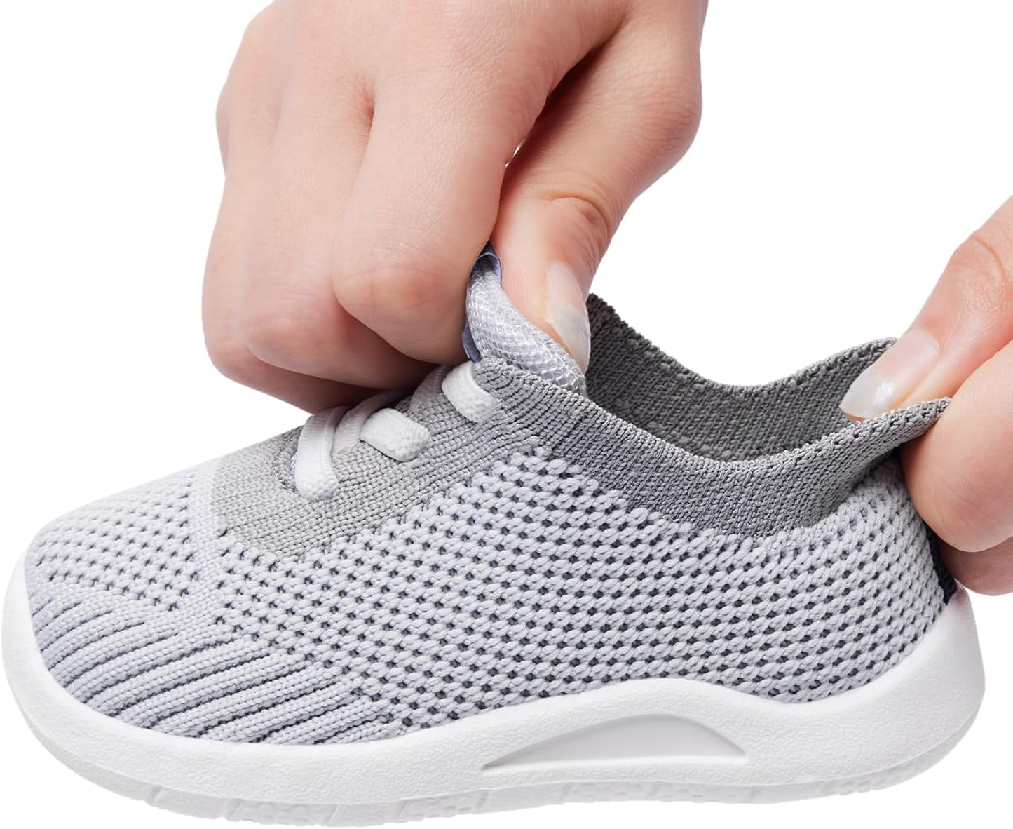 MORENDL Toddler Shoes Baby Walking Sock Shoes Infant Sneakers 0-4 Years Boy Girl Barefoot Tennis