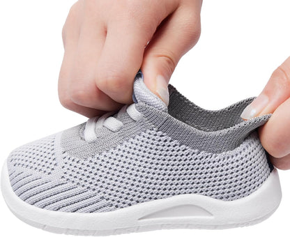 MORENDL Toddler Shoes Baby Walking Sock Shoes Infant Sneakers 0-4 Years Boy Girl Barefoot Tennis