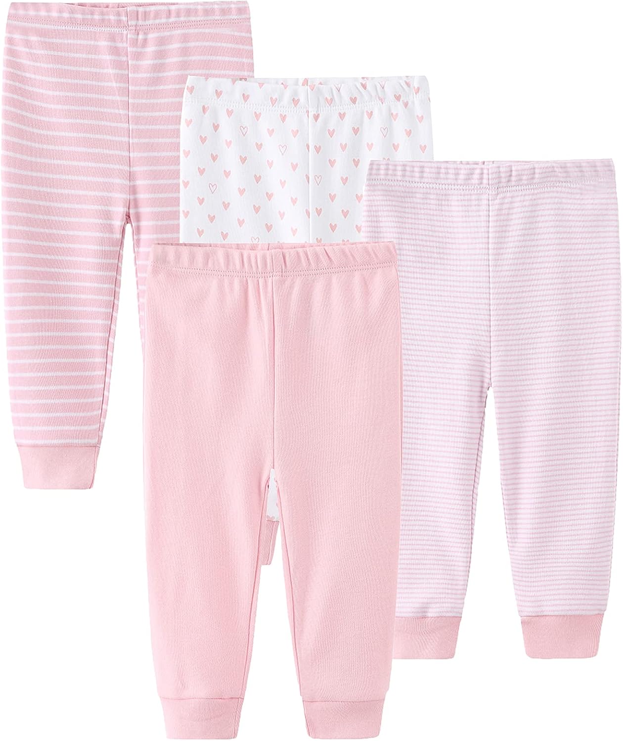 Newborn Layette Gift Set Bodysuits Pants for Baby Girl and Boy 24 Piece 100% Cotton Essentials and