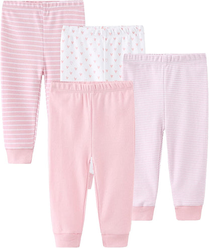 Newborn Layette Gift Set Bodysuits Pants for Baby Girl and Boy 24 Piece 100% Cotton Essentials and