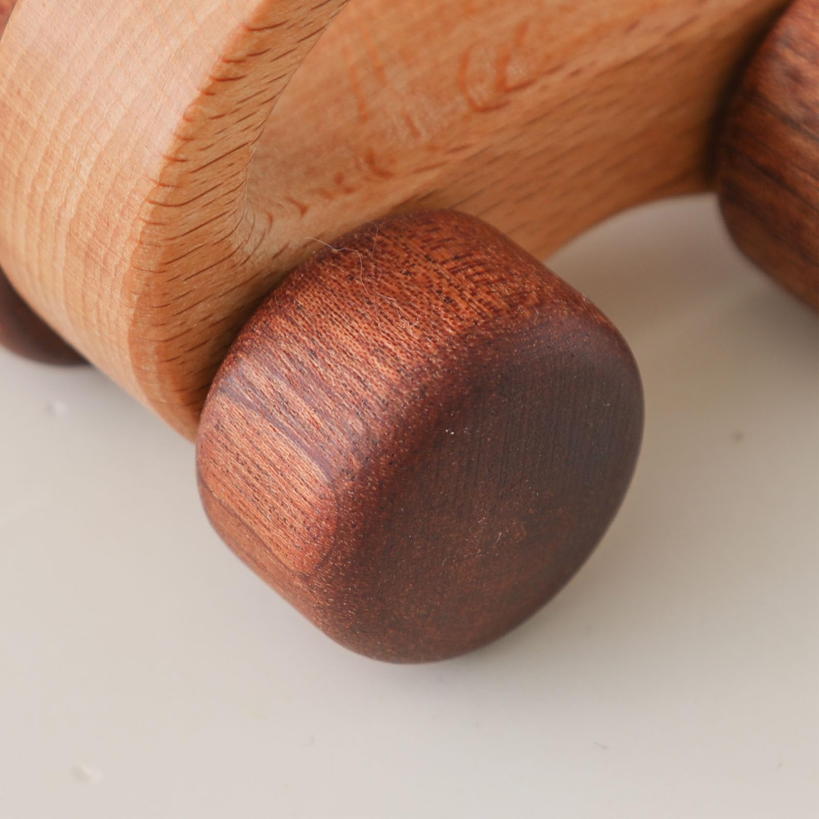 Wooden Baby Rattle Set, Newborn Wooden Rattle Toy, Natural Wooden Montessori Baby Grip Toy, Baby