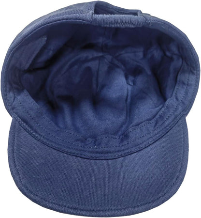Keepersheep Baby Baseball Cap Infant Sun Hat, Cotton Knit with Soft Brim, Adjustable Soft Newborn