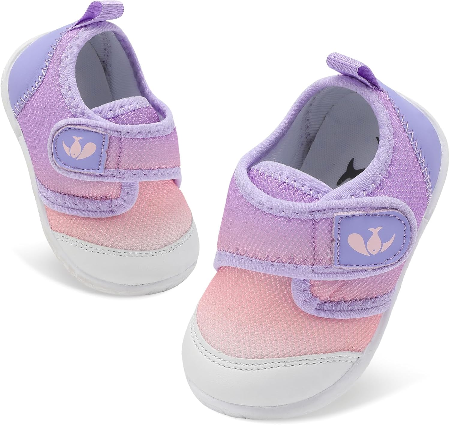 FEETCITY Baby First Walking Shoes Boys Girls Infant Sneakers Crib Shoes Breathable Lightweight Slip
