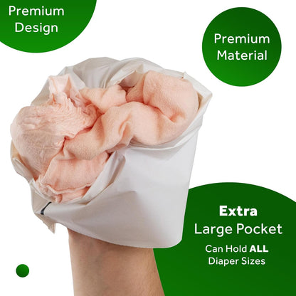MaskIT Diaper Disposal Bags | Eliminate Odor With Our Patented Odor Blocking Diaper Disposal Bags |