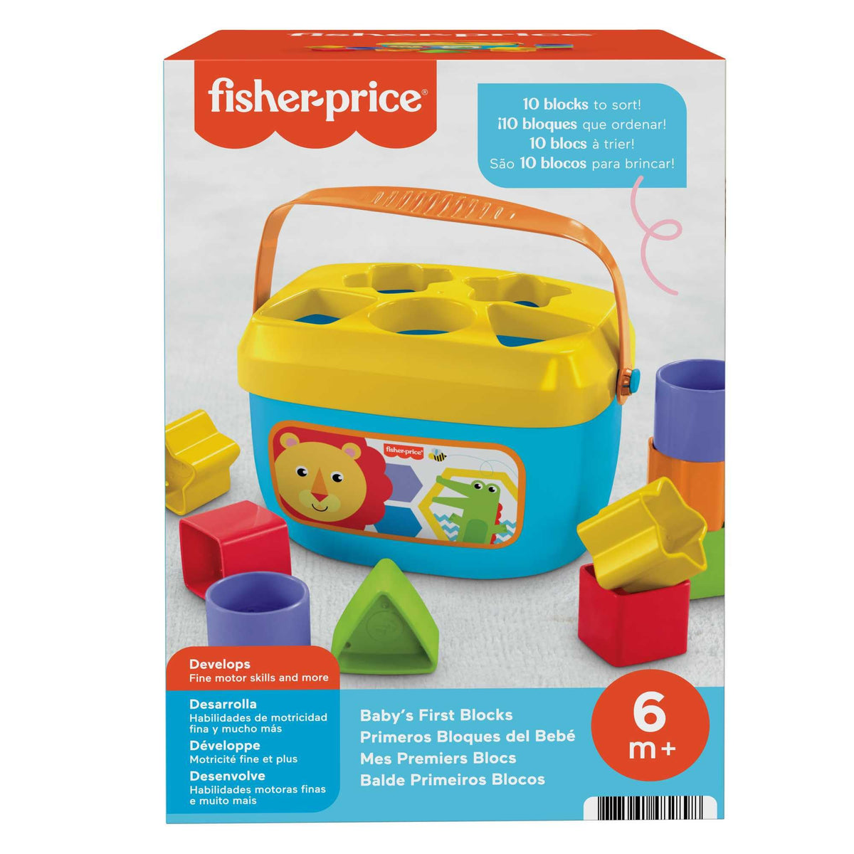Fisher-Price Baby's First Blocks, Ages 6+ Months
