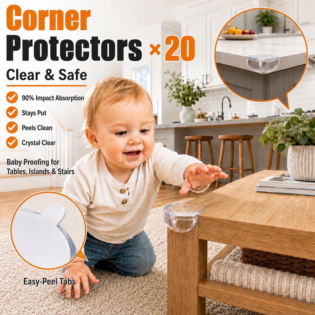 Baitiny Baby Proofing Kit, 85-Piece Set with Child Proof Cabinet Locks