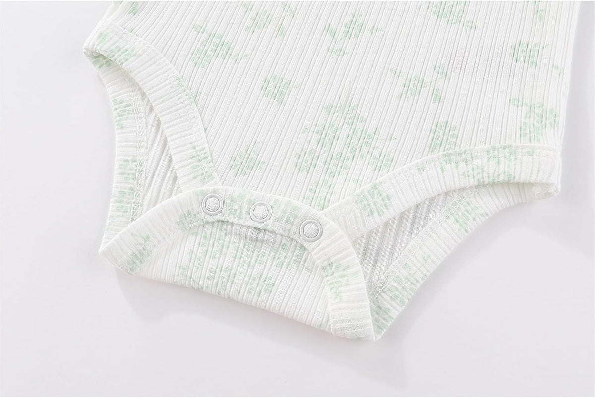 Baby Boy Girl 10 Piece Combined Type Clothing Set Cotton Baby Bodysuits and Pants Set Home Outdoor