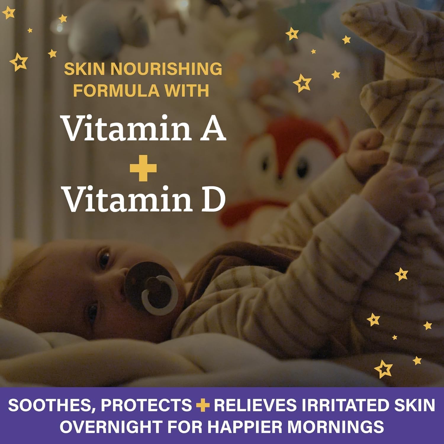 A+D Overnight Healing Diaper Rash Ointment - Soothes, Protects & Relieves Diaper Rash Overnight
