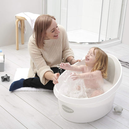 Toddler Bath Tub | Larger Bath for Bigger Kids at Bathtime | Includes Warm and Soft Foam backrest |