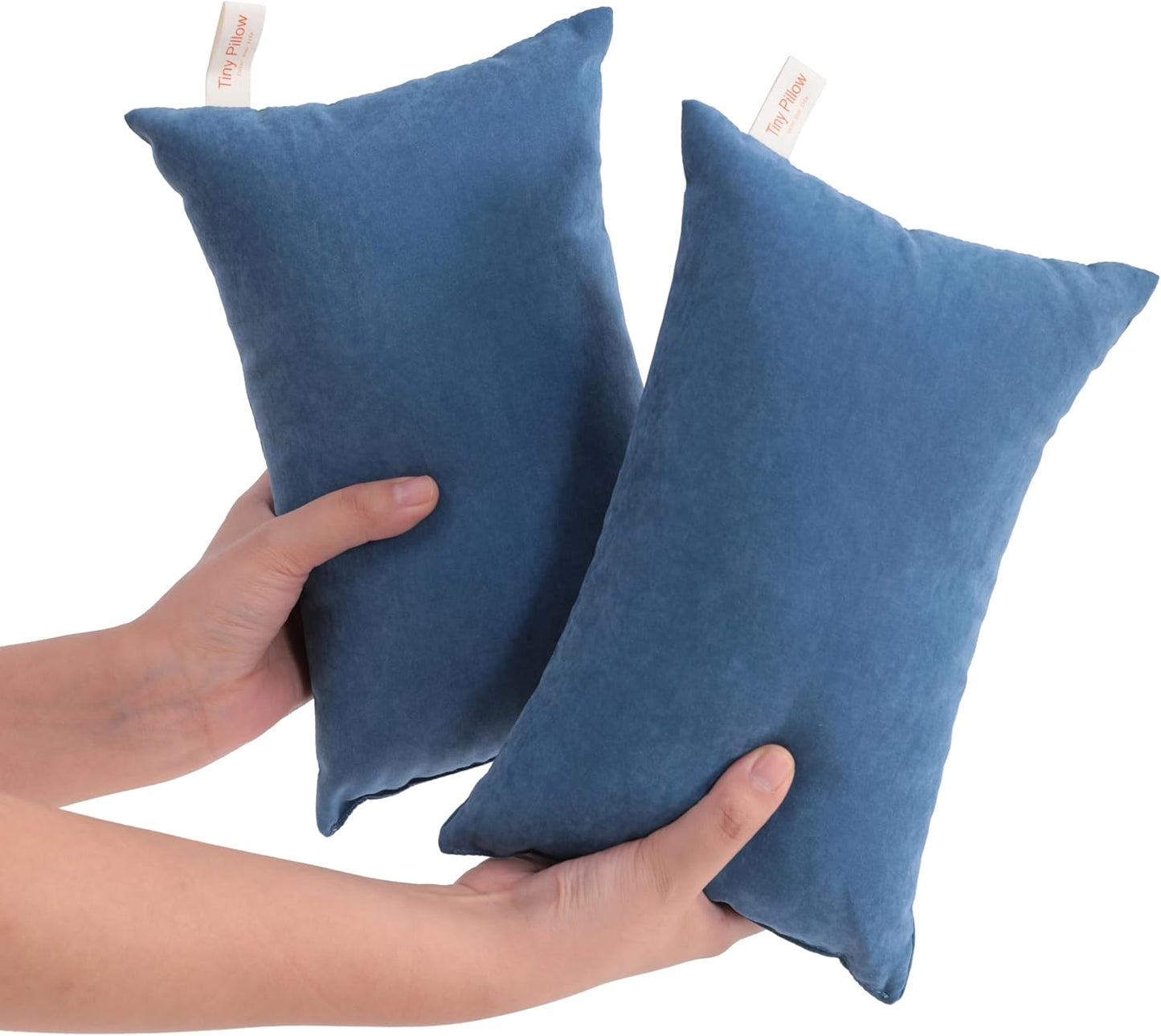 NTBAY Tiny Pillows, Down Alternative 7"x11" Microfiber Mini Pillow for Travel, Pets, Soft Machine