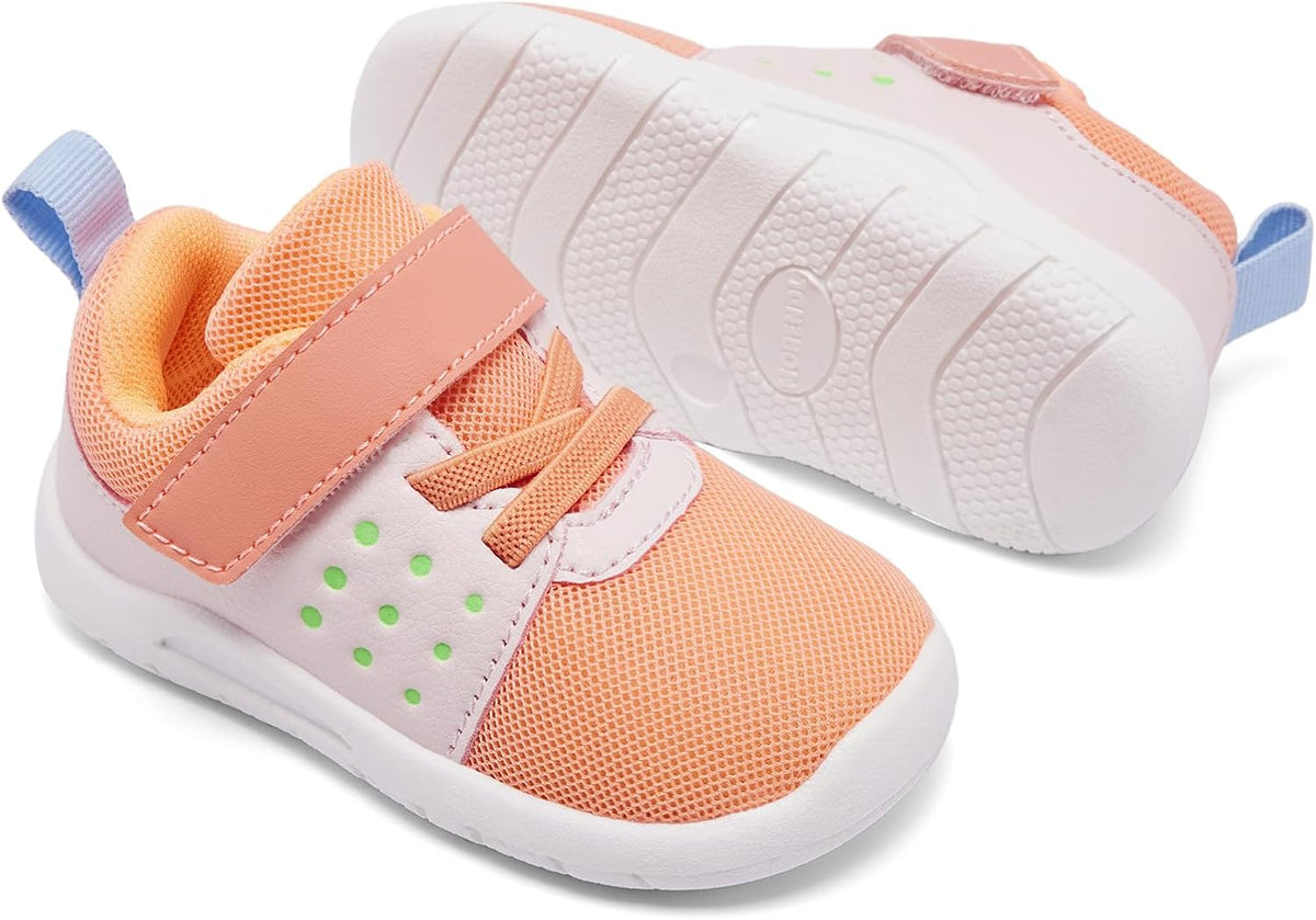 MORENDL Toddler Baby Shoes 0-4 Years Boy Girl Lightweight Breathable Non-Slip Sports Sneakers