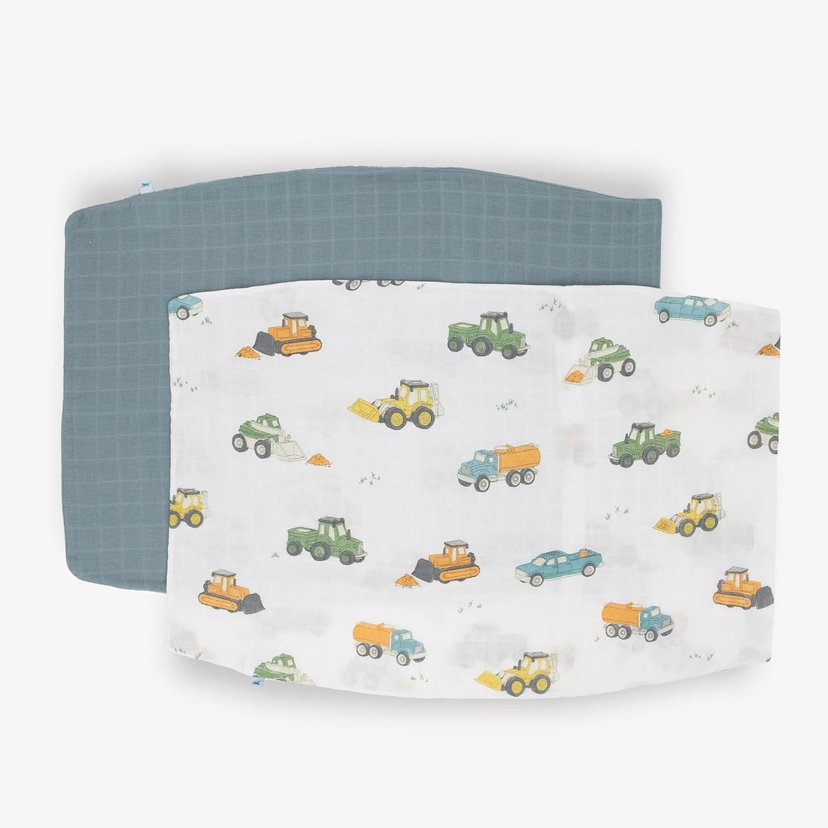 Little Unicorn Standard Pillowcase 2 Pack | Super Soft & Breathable Muslin Fabric | Snug Envelope