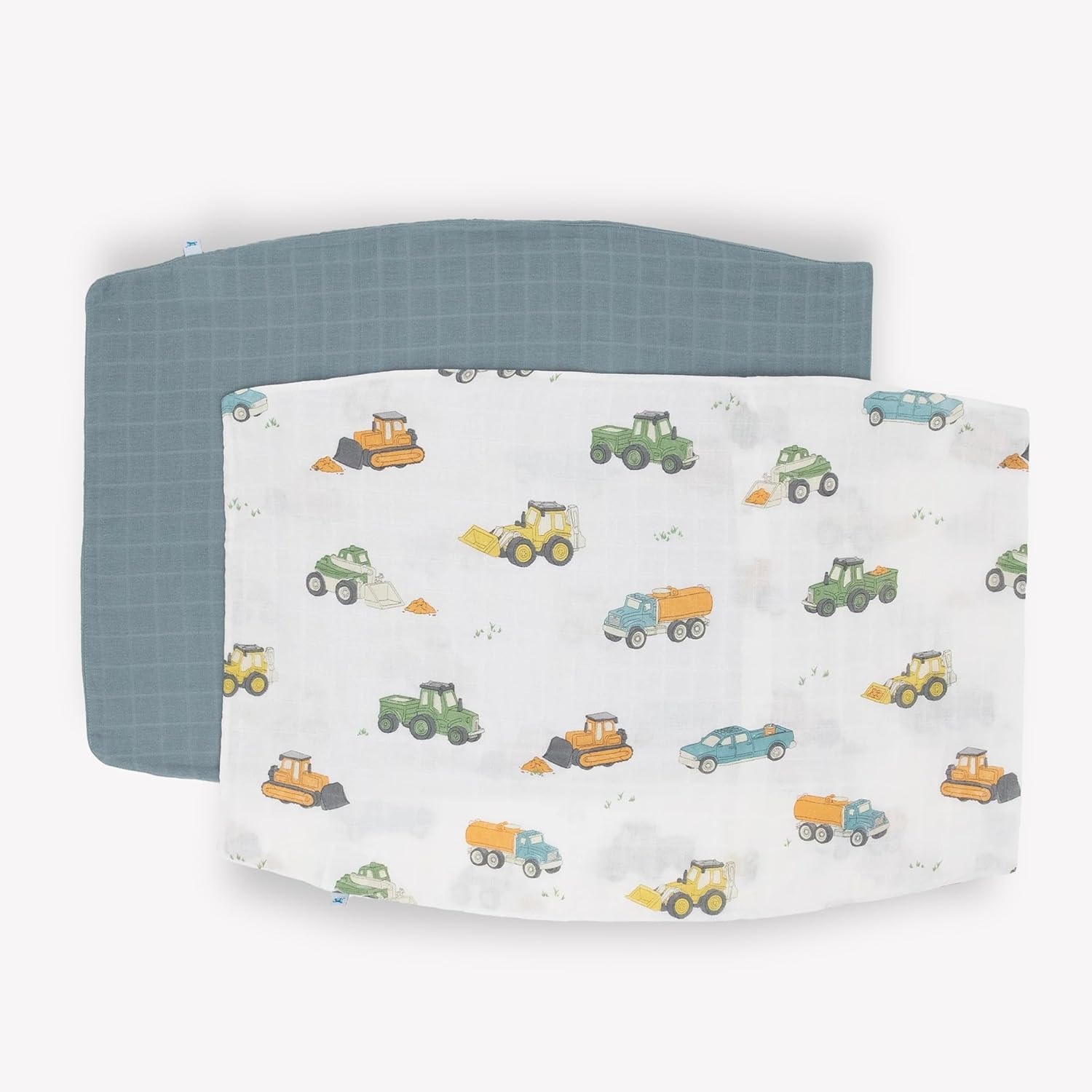 Little Unicorn Standard Pillowcase 2 Pack | Super Soft & Breathable Muslin Fabric | Snug Envelope