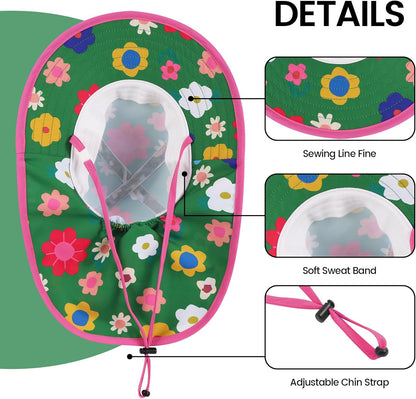 Baby Sun Hat with Neck Flap for Sun Protection Toddler Beach Hat UPF 50+ Outdoors 0-6 Years Boys