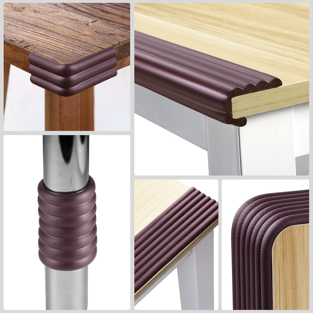 Upgrade Baby Proofing Edge Corner Protector, 16.4ft Edge Guards Padding with 3M Adhesive