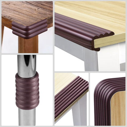 Upgrade Baby Proofing Edge Corner Protector, 16.4ft Edge Guards Padding with 3M Adhesive