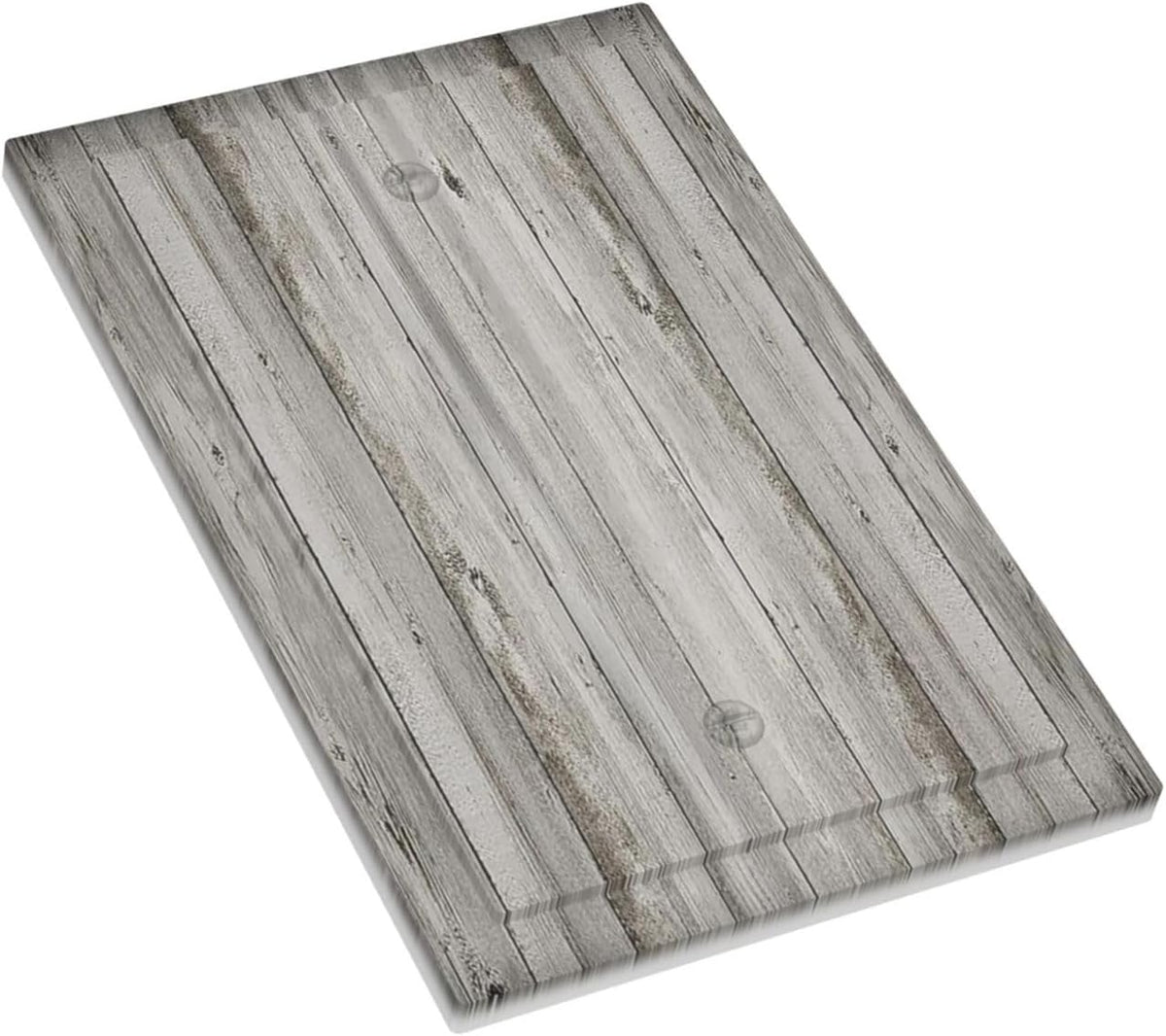 Light Switch Cover Plate Farmhouse Rustic Grey Barn Door Wood 1 Gang No Device Blank Electrical