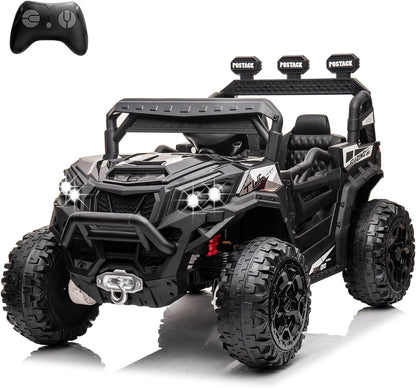 4x4 Kids Ride On Car with Remote Control, 24V Battery Powered Ride On Truck 4WD/2WD Switchable