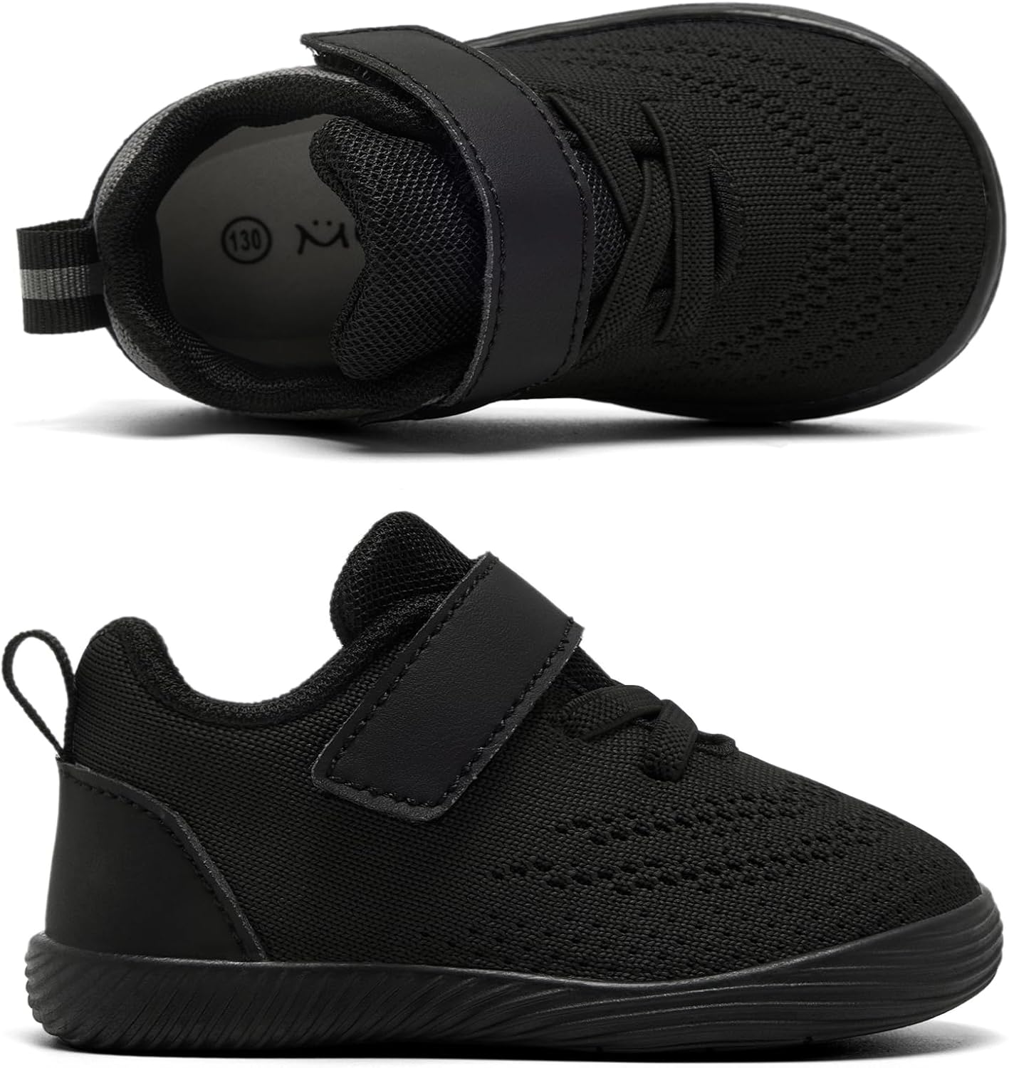 MORENDL Toddler Sneakers Baby Boys & Girls Barefoot Shoes Lightweight Breathable Walking Running