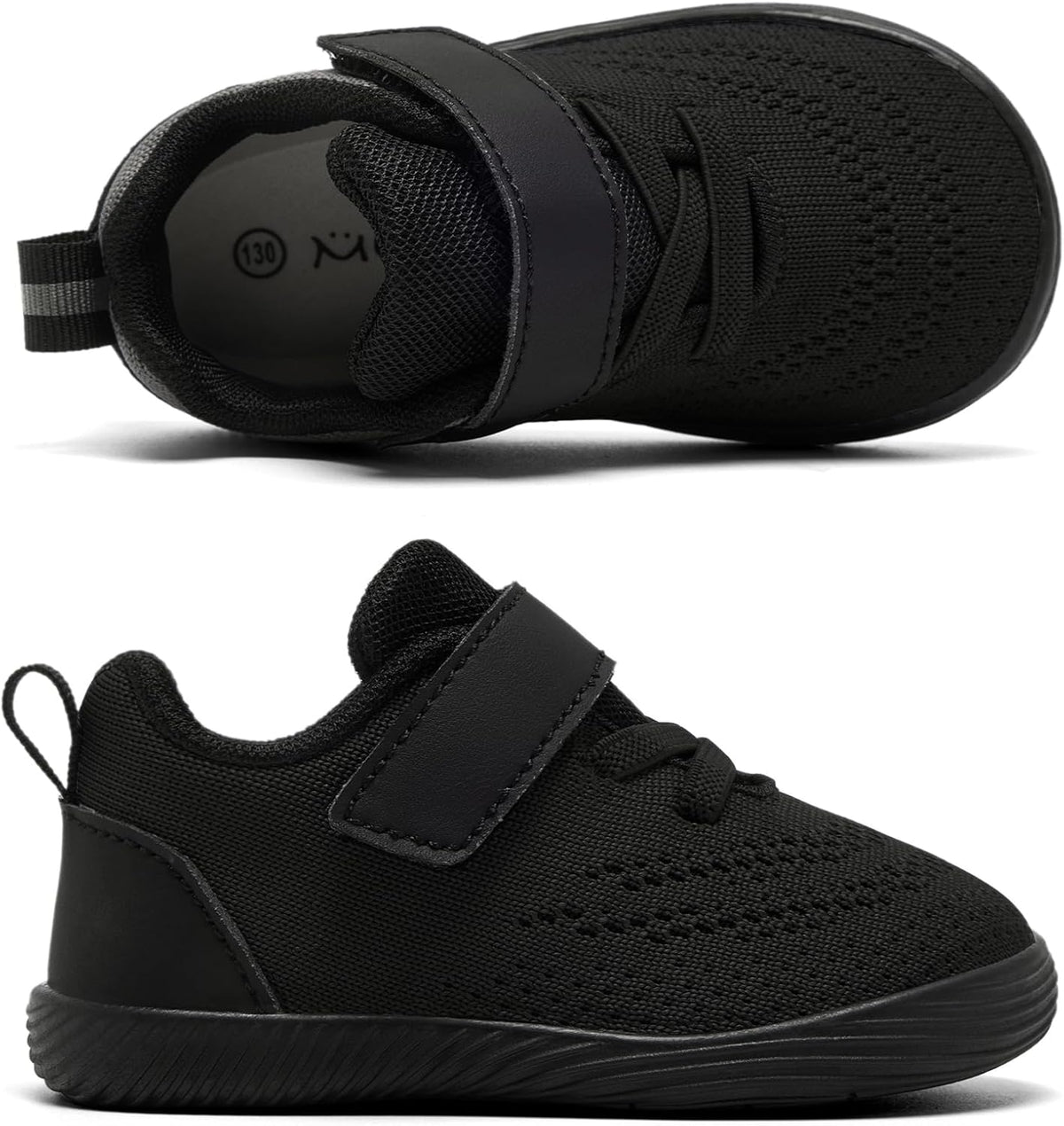 MORENDL Toddler Sneakers Baby Boys & Girls Barefoot Shoes Lightweight Breathable Walking Running