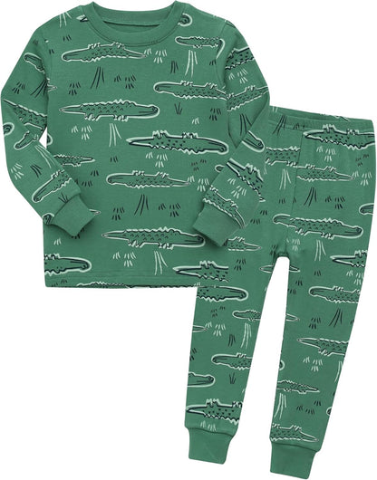 VAENAIT BABY 6M-12Y Kids Unisex Girls & Boys Soft Comfy Modal Tencel Sleepwear Pajamas 2pcs or 4pcs