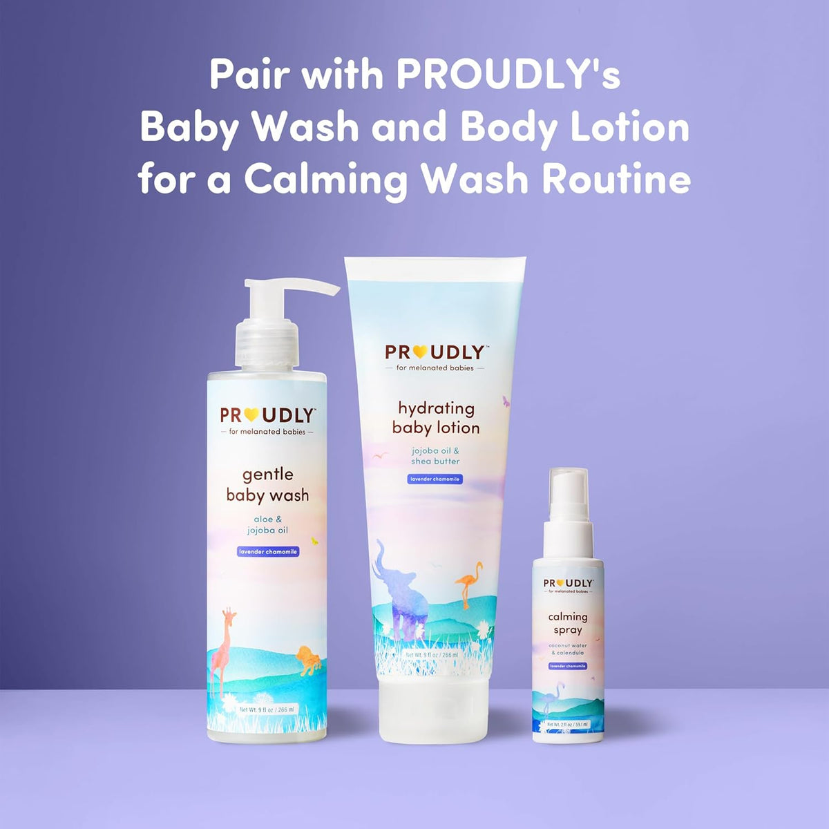 PROUDLY Calming Spray by Gabrielle Union & Dwyane Wade, Gentle Room, Linen & Skin Mist, Sleep Mist