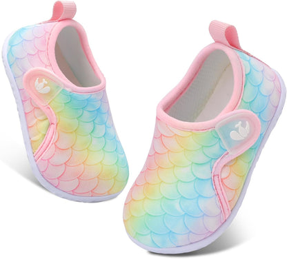 FEETCITY Baby Boys Girls First Walking Shoes Infant Sneakers Crib Shoes Breathable Lightweight Slip