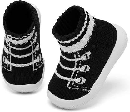 Engtoy Baby Shoes & Socks - Non-Slip Breathable Slippers with Soft Rubber Sole - Baby Boys & Girls