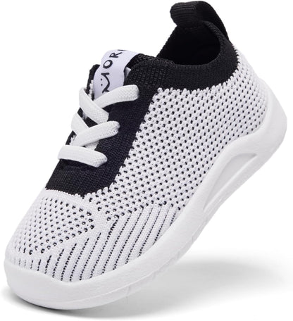 MORENDL Toddler Shoes Baby Walking Sock Shoes Infant Sneakers 0-4 Years Boy Girl Barefoot Tennis