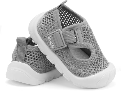 Baby Walking Shoes Toddler Girl Boy Soft Sole Breathable Mesh Slip on Summer Wide Shoes Infant