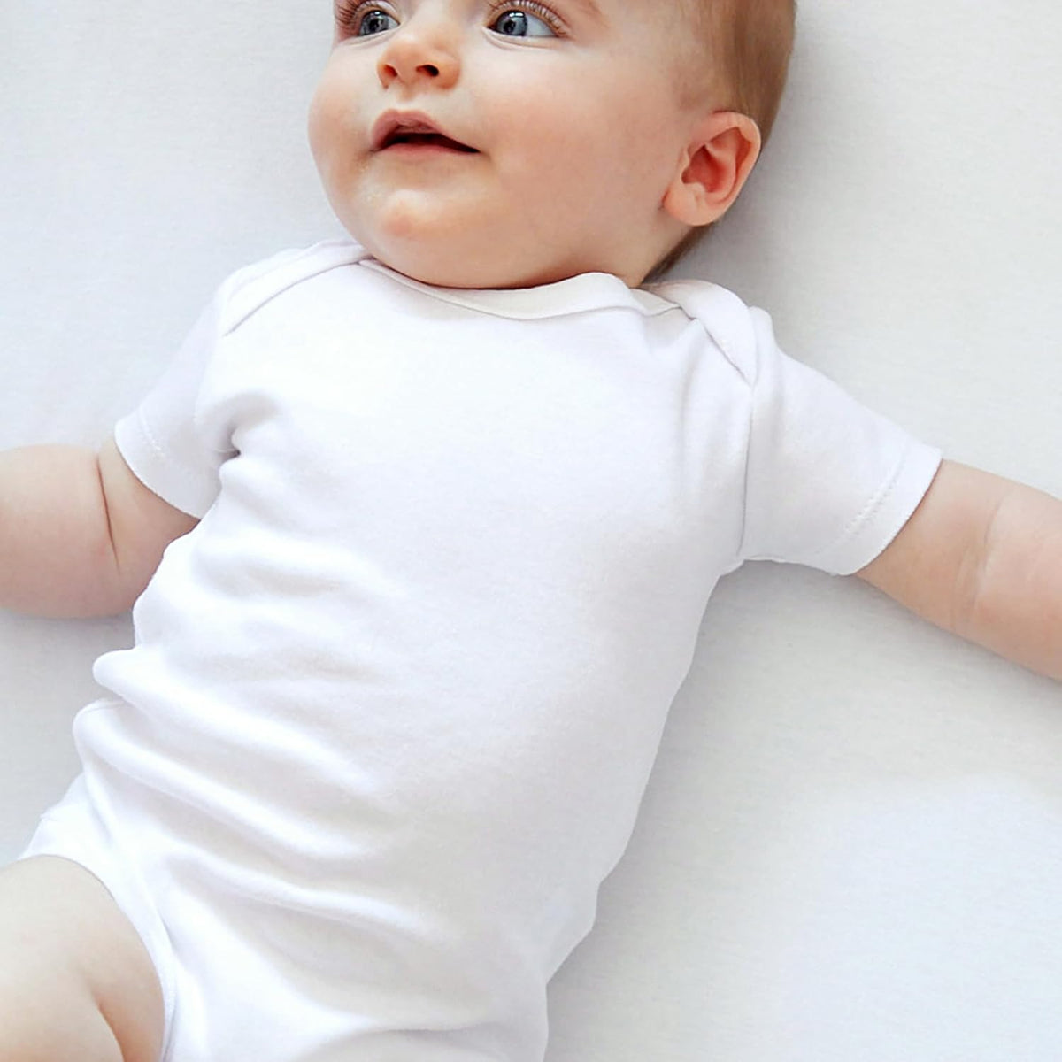 HonestBaby unisex-baby 10-pack Short Sleeve Bodysuits One-piece 100% Organic Cotton for Infant Baby