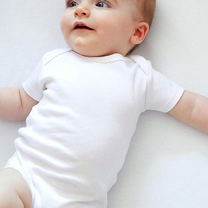 HonestBaby unisex-baby 10-pack Short Sleeve Bodysuits One-piece 100% Organic Cotton for Infant Baby
