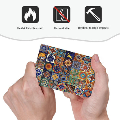 Talavera Mexican Tiles Traditional Color Decoration Print Light Switch Cover Plate 1 Gang No Device