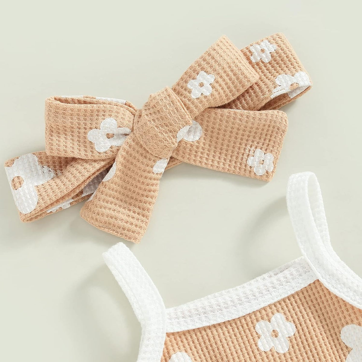 fhutpw Baby Girl Clothes Summer Cute Outfits 3 6 12 18 Months Spaghetti Strap Romper & Floarl