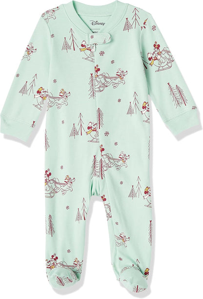 Amazon Essentials Disney | Marvel | Star Wars Unisex Babies' and Toddlers' Snug-Fit Cotton Footed