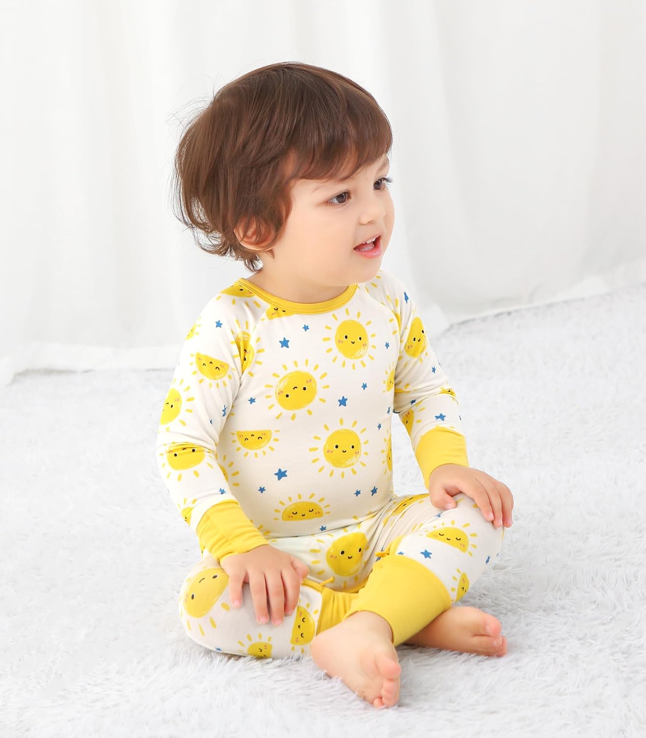 Baby Boys Girls Romper Long Sleeve Jumpsuits Infant Unisex One-Piece Bamboo Viscose Zipper Mitten